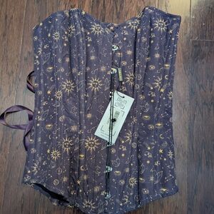 Women's Mystic Galaxy Corset Top